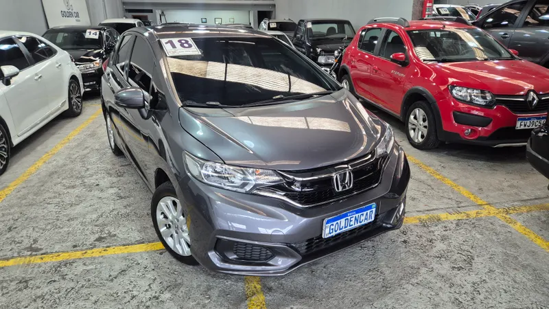 Honda Fit Cinza