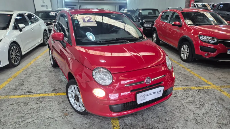 Fiat 500 Vermelho
