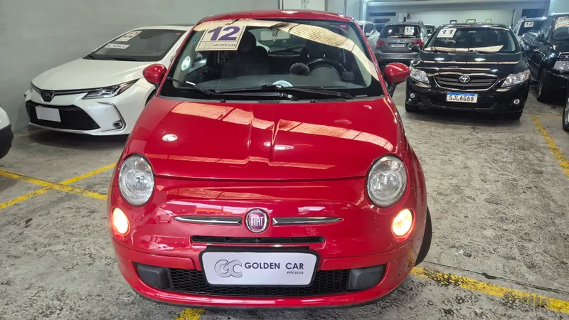 Fiat 500 Vermelho
