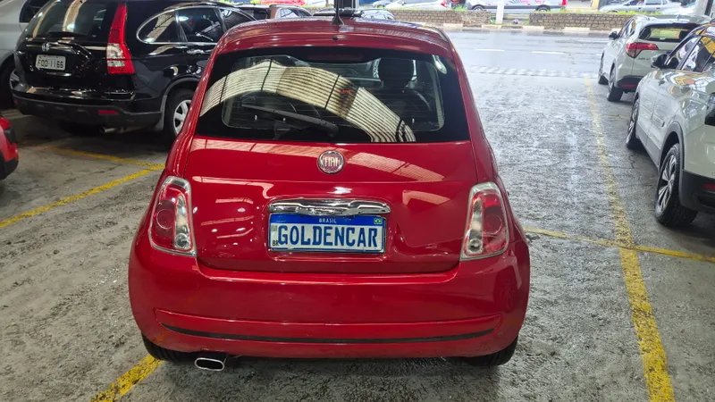 Fiat 500 Vermelho