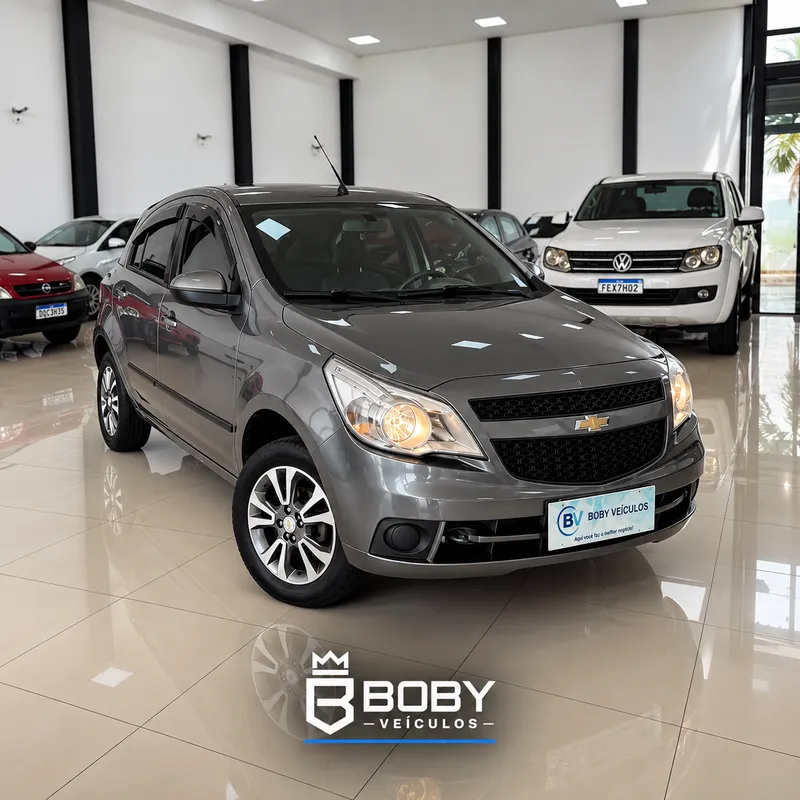 Chevrolet Agile Cinza