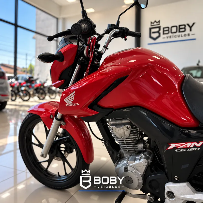 Honda CG Vermelho