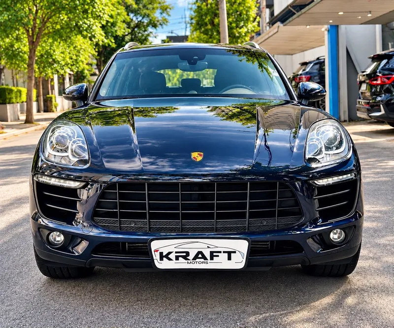 Porsche Macan Azul
