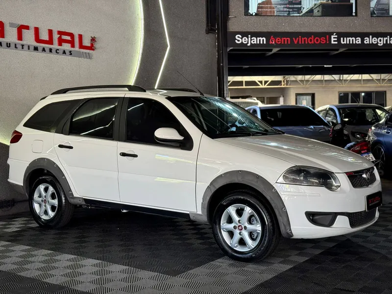 Fiat Palio Weekend Branco