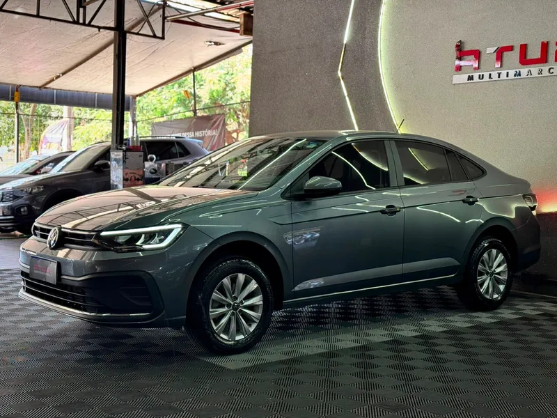 Volkswagen Virtus Cinza