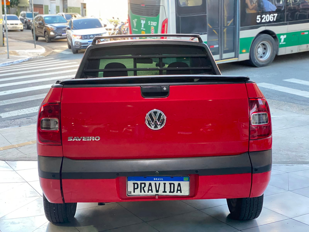 Volkswagen Saveiro Vermelho