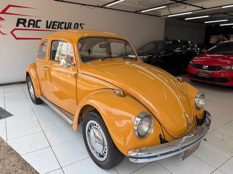Volkswagen Fusca Amarelo