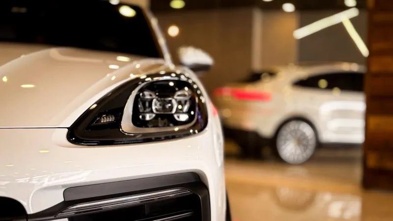 Porsche Cayenne Branco