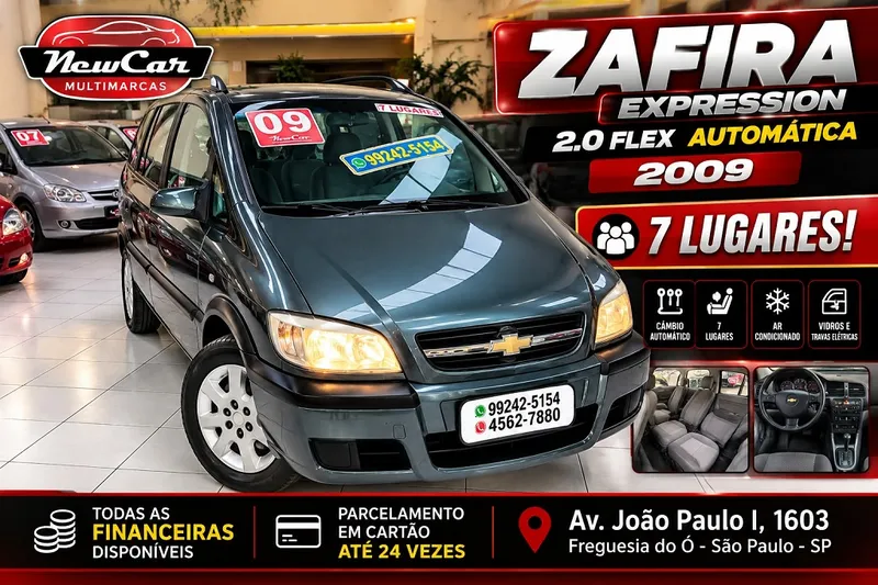 Chevrolet Zafira Cinza