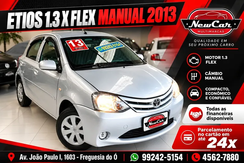 Toyota Etios Hatch Prata