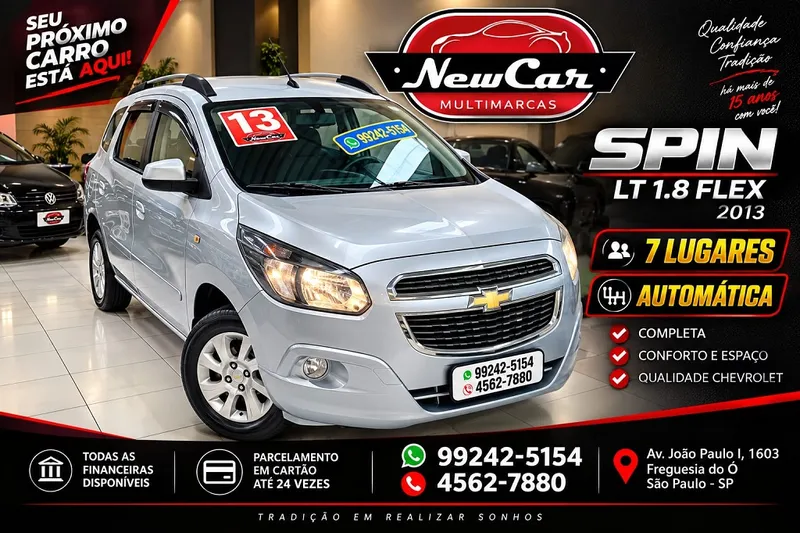 Chevrolet Spin Prata