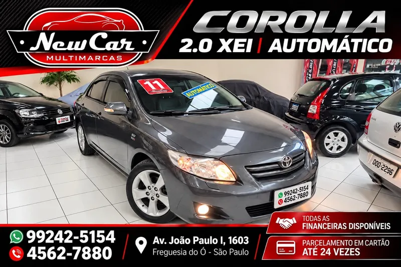 Toyota Corolla Cinza