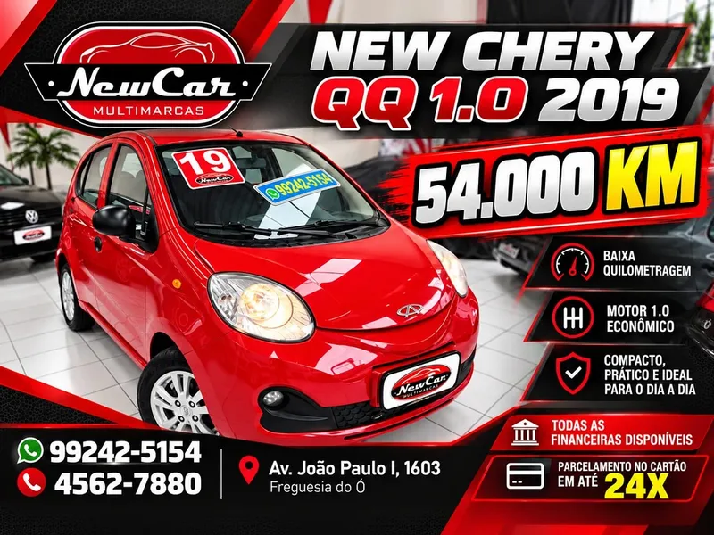 Chery QQ Vermelho
