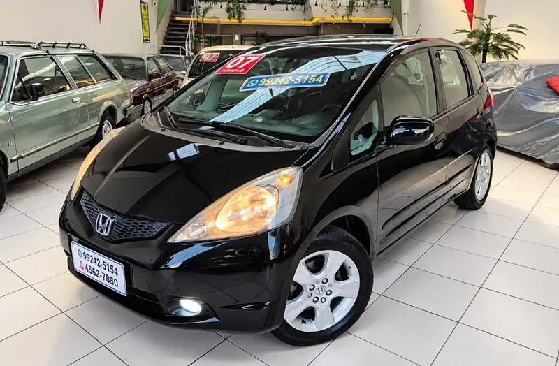 Honda Fit Preto