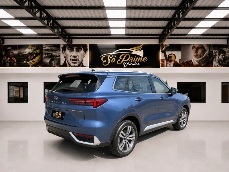 Ford TERRITORY Azul