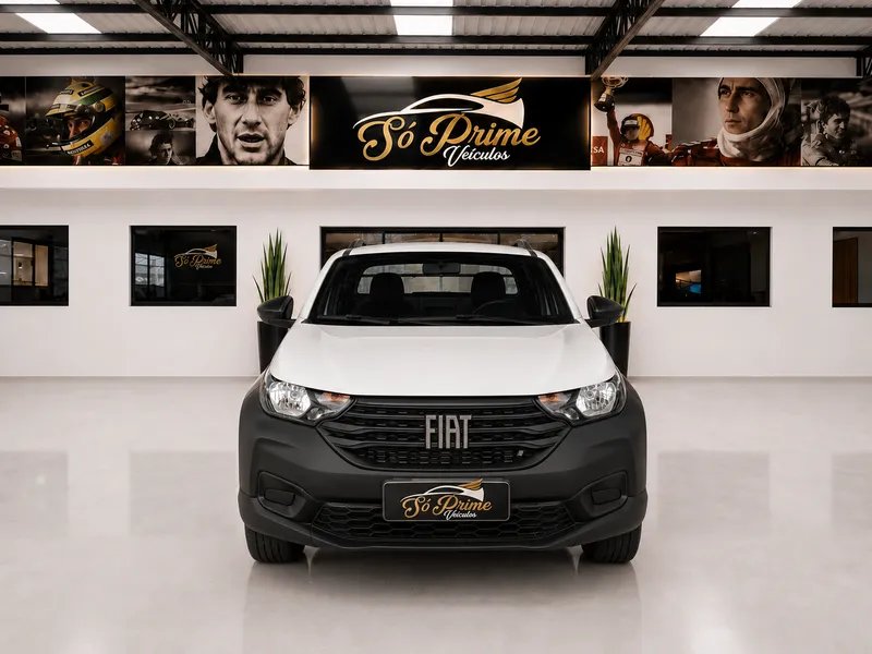Fiat Strada Branco