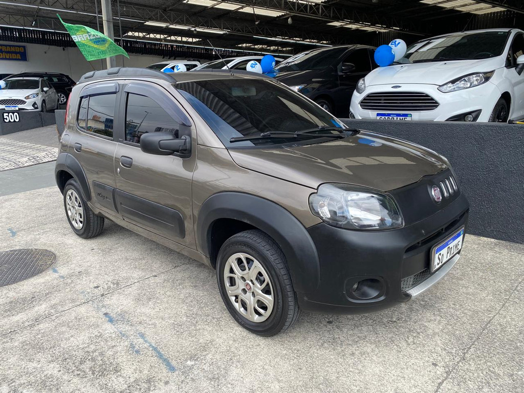 Fiat Uno Cinza