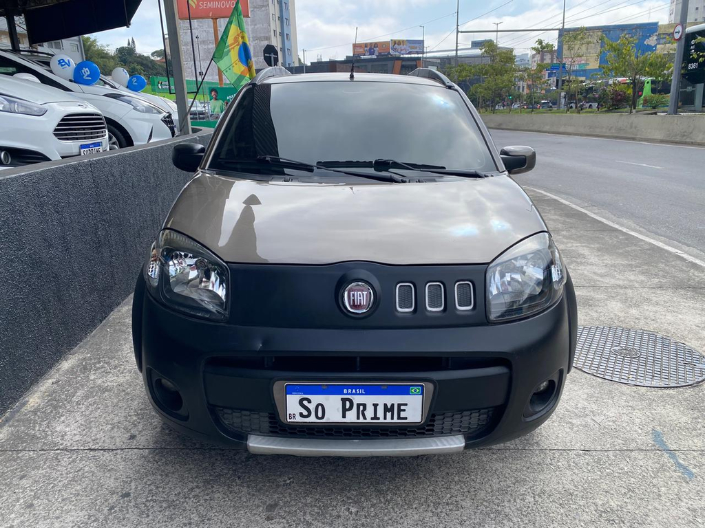 Fiat Uno Cinza