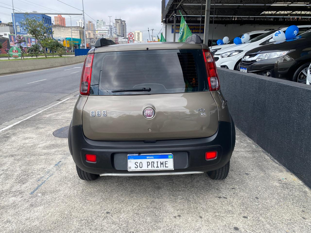 Fiat Uno Cinza
