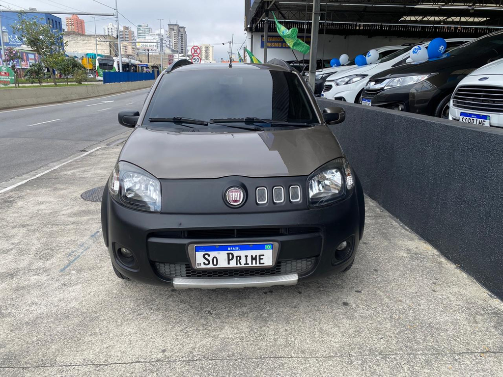 Fiat Uno Cinza