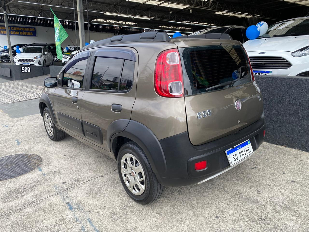 Fiat Uno Cinza