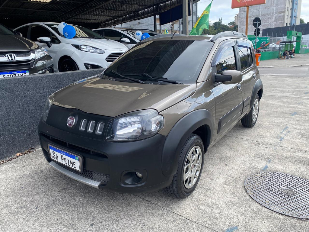Fiat Uno Cinza