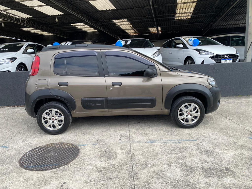 Fiat Uno Cinza