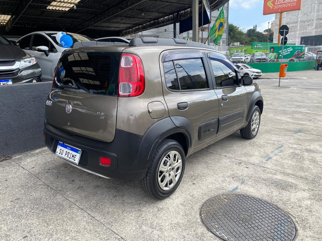 Fiat Uno Cinza