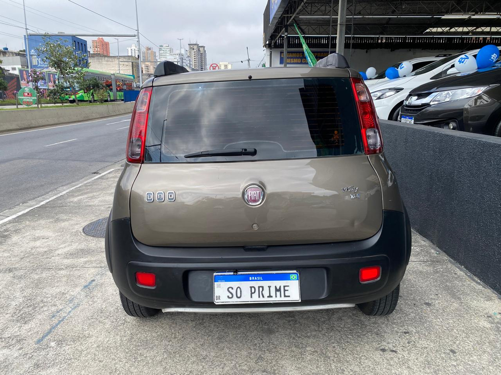 Fiat Uno Cinza