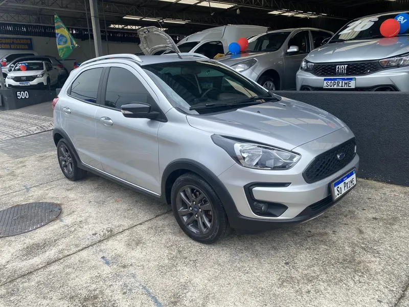 Ford Ka Hatch Prata