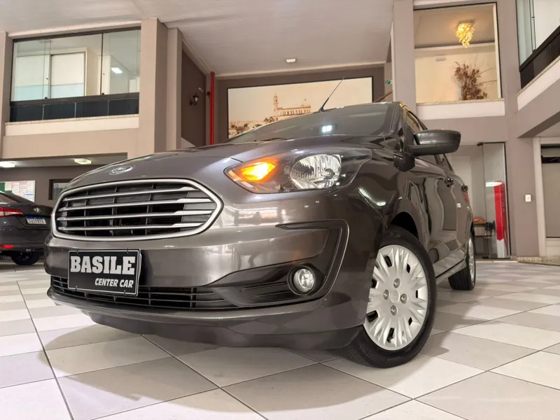 Ford Ka Sedan Cinza