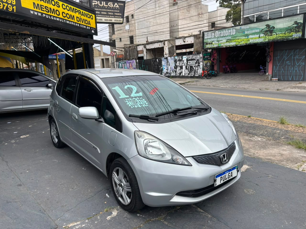 Honda Fit Prata