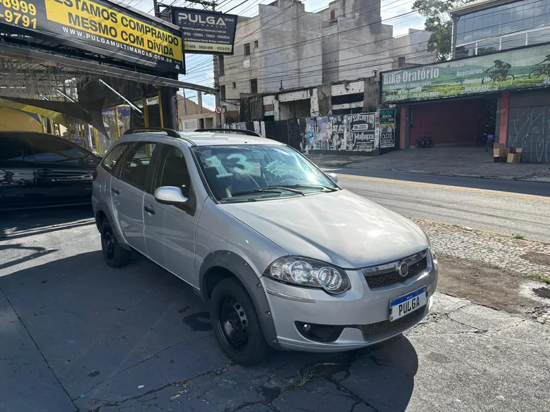 Fiat Palio Weekend Prata